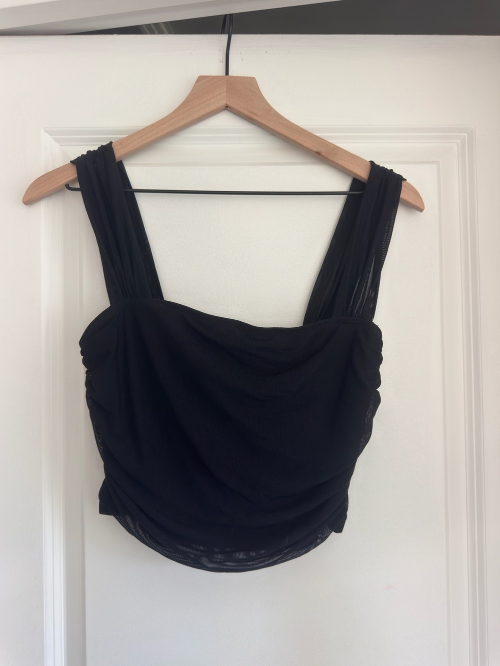 SHEIN Black Crop Top